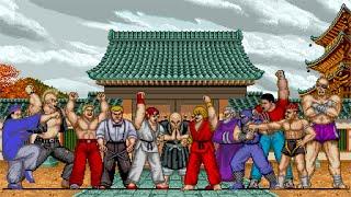 Street Fighter Characters Evolution part. 1