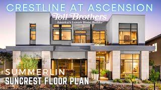 Ultra Modern Toll Brothers Luxury Homes for Sale at Crestline in Ascension at Summerlin South