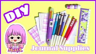 AMAZING BTS DIY JOURNAL SUPPLIES/Easy & Inexpensive DIY/ARMY MayC/Philippines