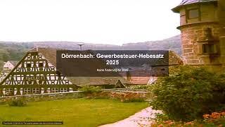 Dörrenbach: Gewerbesteuer-Hebesatz 2025 - Gewerbesteuer News