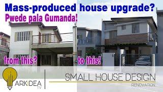 SMALL HOUSE DESIGN - Pwede pa pala gumanda! Mass Produced Housing - HOUSE MAKEOVER