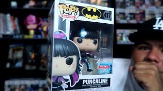 Finally it arrived PUNCHLINE nycc2021 funko pop exclusive review!!!!!! #dccomics