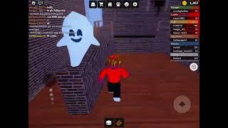 A glitch in a pizza game in roblox