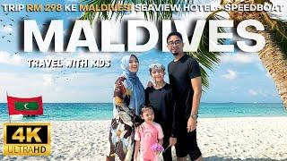 Ep. 144 - Perjalanan Bajet RM298 ke Maldives!  Pengalaman Speedboat & Hotel Seaview Menakjubkan!