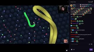 Greekgodx plays Slither.io w/Chat (28th March 2018)