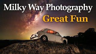 Milky Way Photography Great Fun - Grampians Road Trip