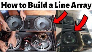 How To Build a Line Array