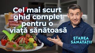 Marele secret al dietelor. Faza cu pastila minune. Studiul brazilian | Starea Sănătății S4E9