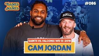 Cam Jordan Relives Epic Saints vs Falcons Week 13, 2019 "Flu Game" Battle with Julian Edelman!