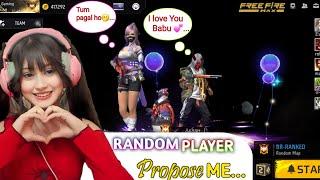 RANDOM PLAYER PROPOSE  ME I LOVE YOU ️  / LOVE PRANK 