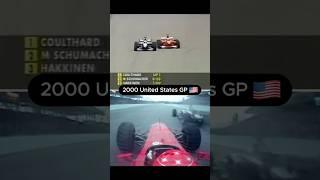 Schumacher vs Coulthard: No Mercy at Indy