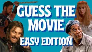 Guess the Movie Picture Quiz: Easy Edition | Test Your Film Knowledge (50 Questions)