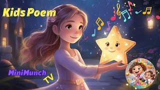 "Sparkling Star | Kids' Poem for Sweet Dreams and Magical Nights"