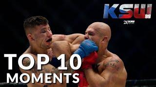 10 najlepszych momentów gali KSW 99 | TOP 10 Moments