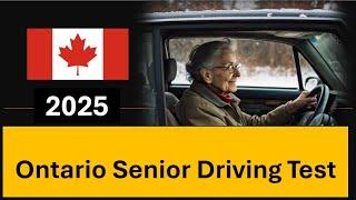 Ontario Senior Driving Test 2024 - Sample Questions to Help You Pass