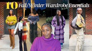 10 Things Every Woman Needs in her Fall/Winter Wardrobe | Developing Personal Style *on a budget*