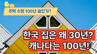 목조 주택 100년 수명 꿈인가요?