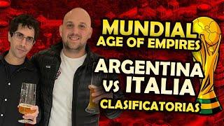  W.DESERT y MUNDIAL  ARGENTINA vs ITALIA - ZZ vs FINLANDIA - GL vs WES  AGE of EMPIRES 2 EN VIVO