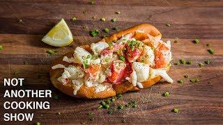 THIS is how to make the BEST LOBSTER ROLLS from LIVE LOBSTER