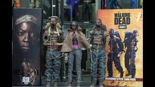 Threezero Michonne & Pets Twin Pack 1/6 Figures Review (4K)