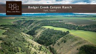 Idaho Ranch For Sale - Badger Creek Canyon Ranch