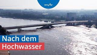 Wie der Abriss der Carolabrücke nach dem Hochwasser weitergeht | MDR um 4 | MDR