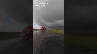 Semi-Truck Slams Into Vehicle as Supercell Impacts Nebraska