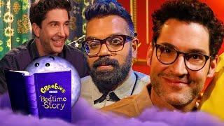 Bedtime Stories w/ David Schwimmer, Romesh Ranganathan, Tom Ellis & LOADS more | CBeebies