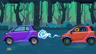 Halloween Escape | Vehicles Videos for Kids | Vehicles Cartoon | Children Videos