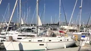 Beneteau 36 Center Cockpit Trade-in Walk through in San Diego