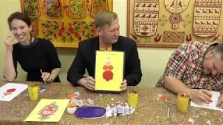 Мастер-класс по росписи. Рисуем городецкий букет.