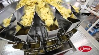 Paxon Packaging - New Comek Srl 5-head and 6-head linear COMBINATION multihead weigher