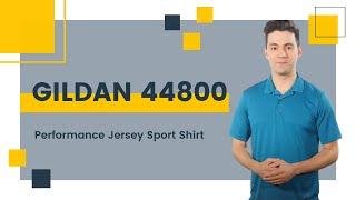 Gildan 44800 Performance Jersey Sport Shirt | BlankApparel.ca