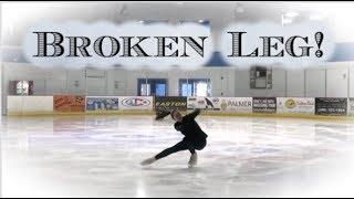 How To Do A Broken Leg Spin In Figure Skating!!!