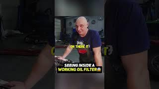 We make a transparent oil filter