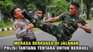 VIRAL‼️POLISI AROGAN KENA APES KARENA MENABRAK SEORANG TENTARA DENGAN MOBIL‼️BEGINILAH AKIBATNYA