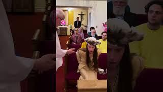Karma Strikes at Church  Unexpected Spill Teaches Humility #karma #church #shorts
