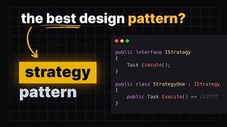 Strategy Pattern, The Best Software Design Pattern