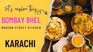 Indian Style Street Food At Bombay Bhel || Sindhi Muslim Karachi