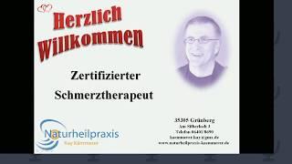 Infoabend: Ausbildung zum zertifizierten Schmerztherapeuten