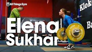 A Training Session with Elena Sukhar - Snatch Balance, Clean & Jerk, Squats, Press, Jumps, Mobility
