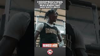 Hoop State Hoopsgiving is live from Raleigh, NC on November 24th-25th featuring 9 top 50 players!!