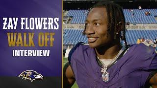 1-on-1: Zay Flowers Reacts to His Career Game | Baltimore Ravens