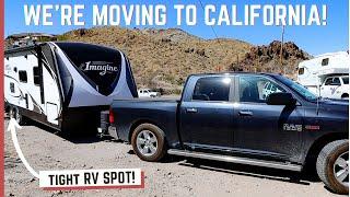 Goodbye, Arizona! | RVing Lake Havasu & moving to California