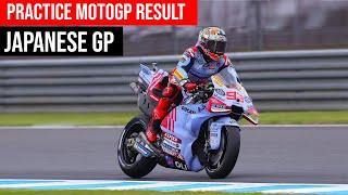 Practice MotoGP Results | JapaneseGP Practice Results Today | #motogpqualifying