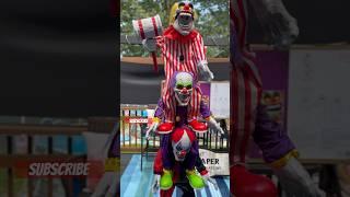 (1) Trickster Trio the Clowns (2024) : Home Depot Halloween #scary #animatronics