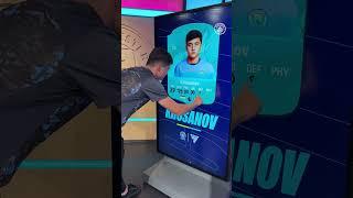 Khusanov tells us what his FC 25 rating should be!  #FC25 #Khusanov #ManCity #ultimateteam