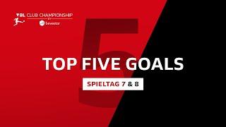 Top 5 Goals - Matchday 7 & 8 | Virtual Bundesliga Club Championship by bevestor 2021/2022