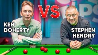 Ken Doherty VS Stephen Hendry In A High Stakes Money Match!