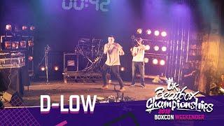 D-Low | Solo Elimination | 2018 UK Beatbox Championships